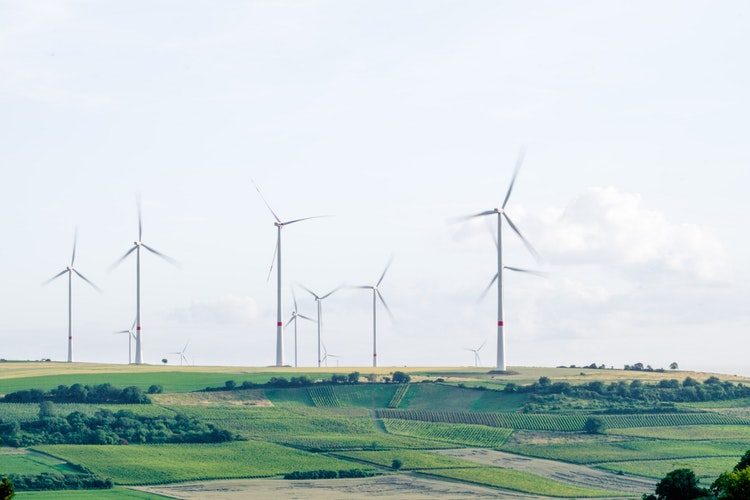 Moulin à vent pour la transition énergétique