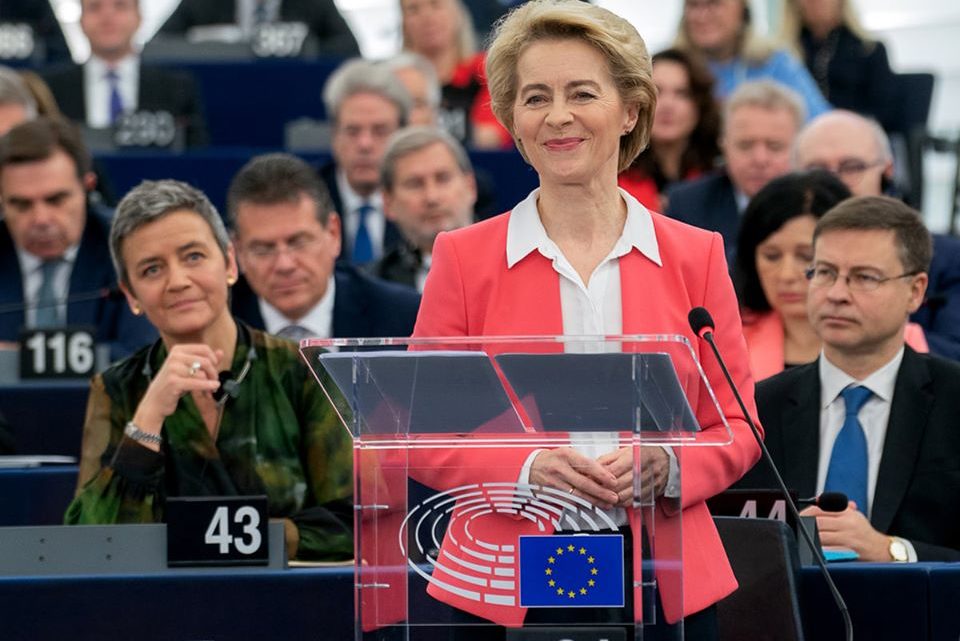 Ursula von der Leyen, nouvelle présidente de la Commission européenne