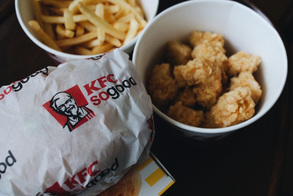 Des nuggets de KFC.