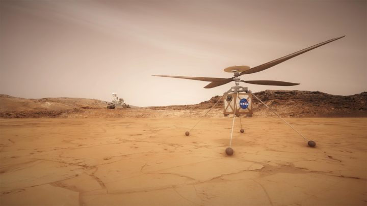 Ingenuity helicoptere mars