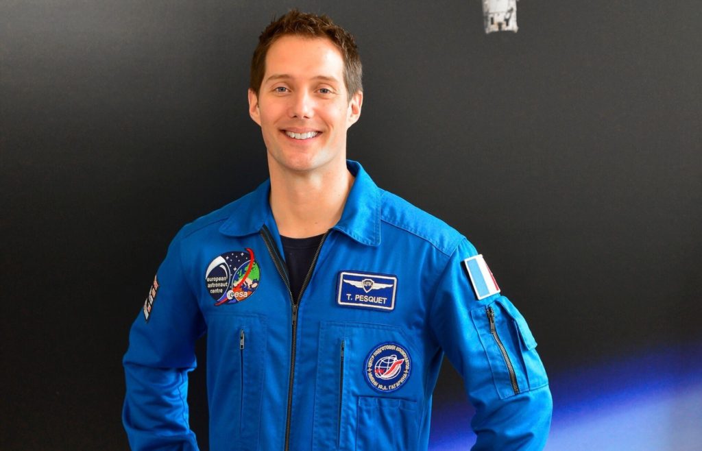 Le Français Thomas Pesquet, l'une des recrues de l'Agence spatiale européenne (ESA) en 2008.