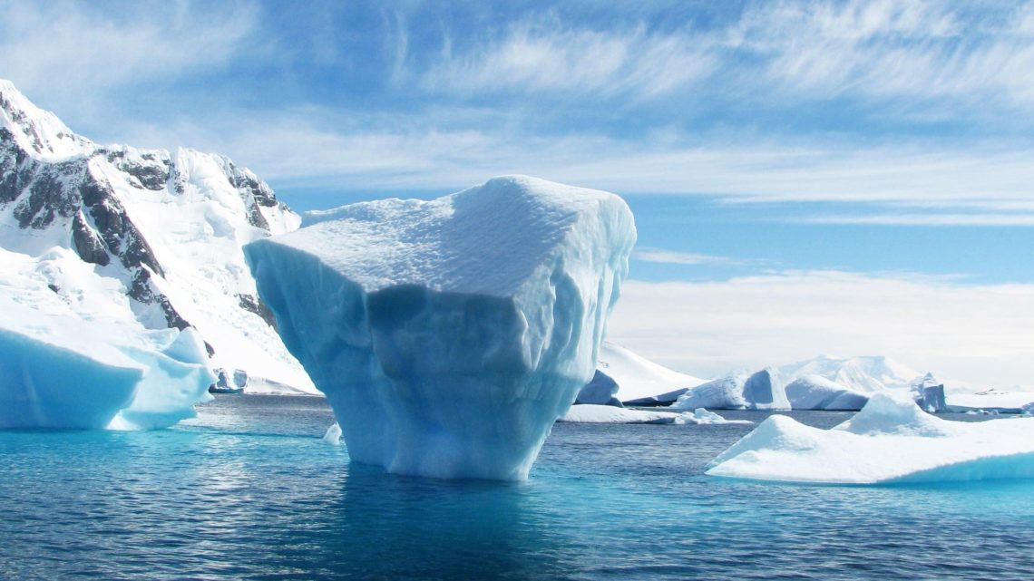 Arctique recouvrir usa un demi metre eau