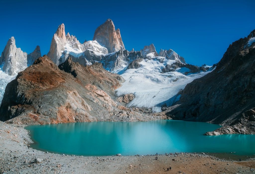 patagonie fonte glaciers