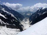 effondrement glacier italie rechauffement